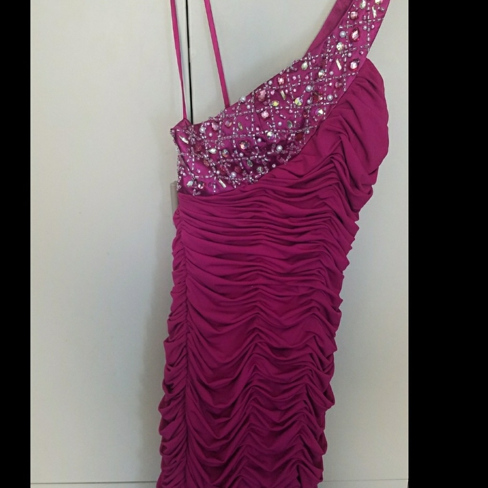 Ruched Party Dress